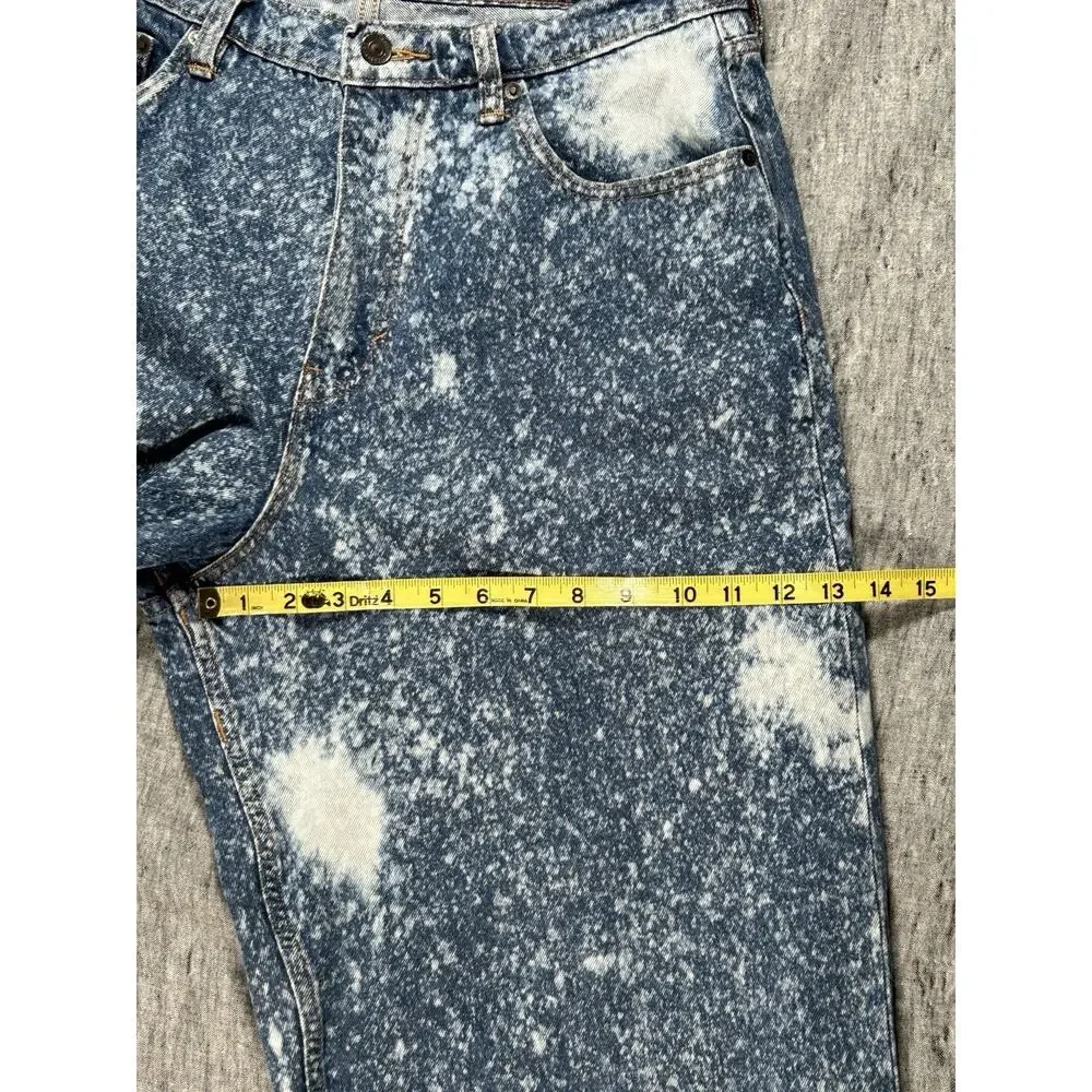 Levis Super Baggy Jeans Men 32x34 Acid Wash Drawstring Skateboarding Y2K